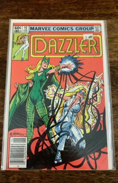 Dazzler #16 Newsstand Edition (1982)