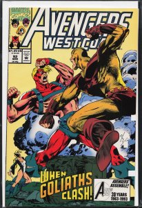 Avengers West Coast #92 (1993) West Coast Avengers / Avengers West Coast