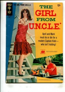 THE GIRL FROM U.N.C.L.E. #3 (6.5) STEPHANIE POWERS PHOTO COVER!! 1967