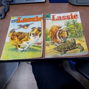 Lassie 14 26 Silver Age TV Show Dell Comics Lot Run Set Collection