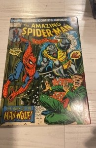 The Amazing Spider-Man #124 (1973)1st man wolf app