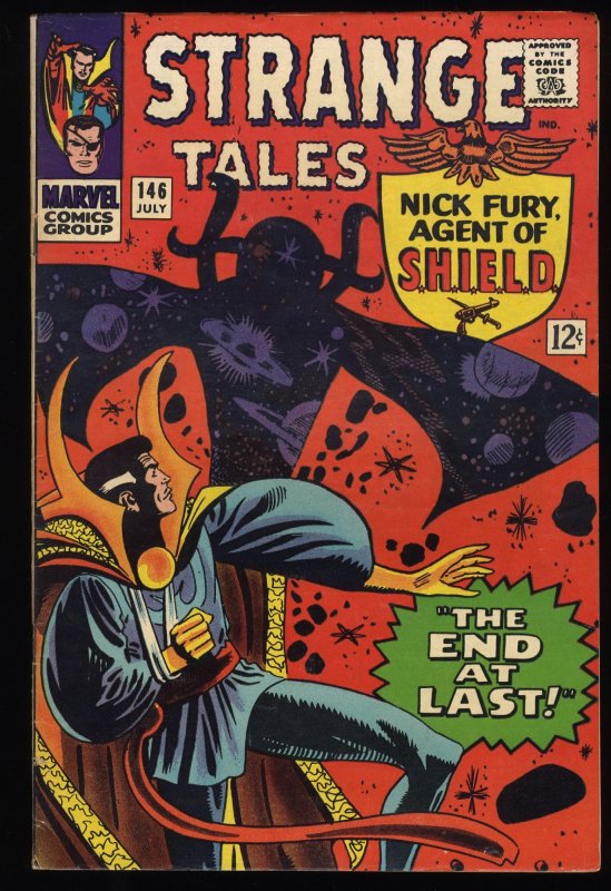 Strange Tales #146 FN+ 6.5 Eternity Appearance! Steve Ditko Cover!