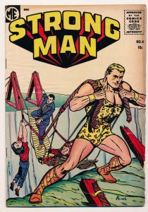 Strong Man (1955 Magazine Enterprises) #1-4 VG- to FN- Complete series, HTF