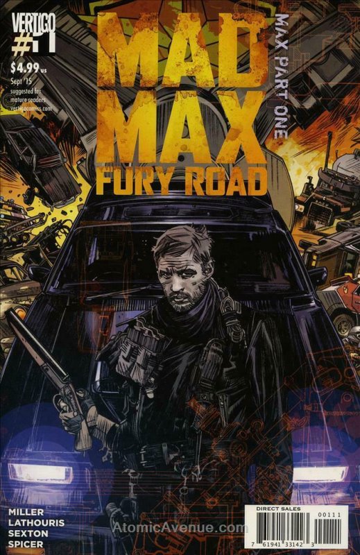 Mad Max: Fury Road: Max #1 VF/NM; DC/Vertigo | save on shipping - details inside