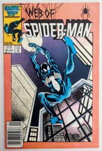 Web of Spider-Man #22 (VF, 1987) Newsstand Edition