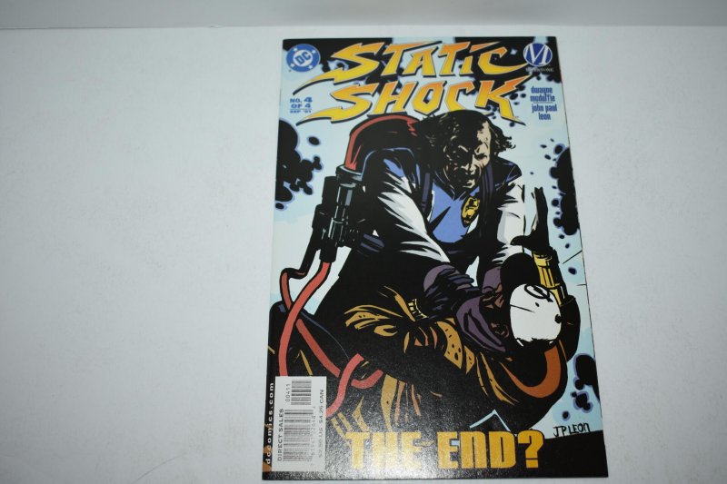 Static Shock: Rebirth of the Cool #4 (2001) NM 9.4 Comic Book