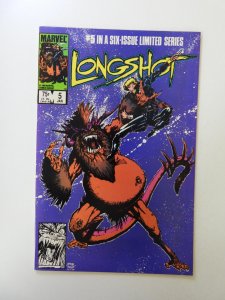 Longshot #5 Direct Edition (1986) VF/NM condition