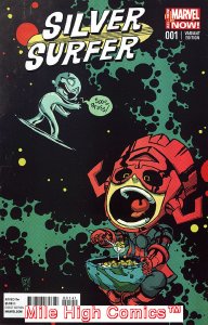 SILVER SURFER  (2014 Series)  (MARVEL) #1 YOUNG BABY Very Fine Comics Book 