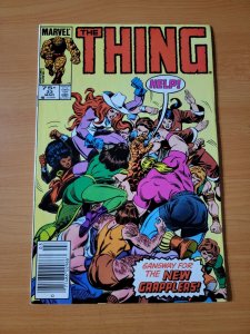 The Thing #33 Newsstand Variant ~ NEAR MINT NM ~ 1986 Marvel Comics