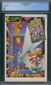 World of Wood #4 CGC 9.4 White Pages Wally Wood Fantasy Horror Eclipse 1986 Rare