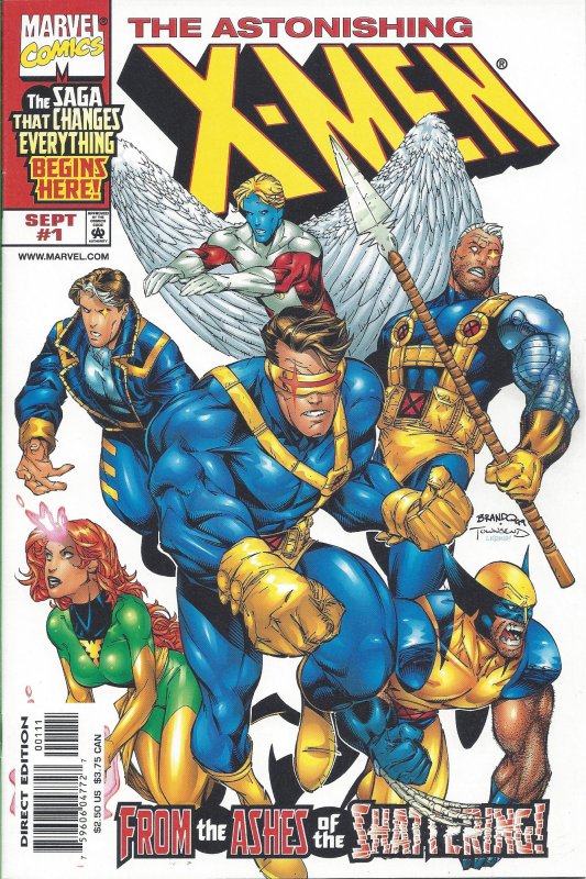 Astonishing X-Men #1 (Sept 99) - From the Ashes of the Shattering - Wolverine