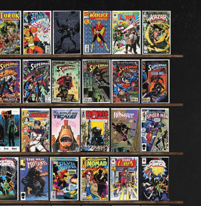 Huge Lot 140+ Comics with Manhunter, Airboy, X-Factor & More!