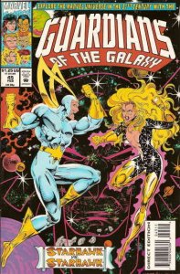 Guardians of the Galaxy #45 VF ; Marvel | Starhawk