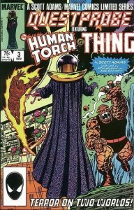 Questprobe #3 Featuring The Human Torch and The Thing 11/85 (VG 4.0/Stock Pic)