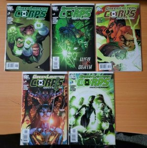 Green Lantern Corps Recharge 1-5 Complete Set Run! ~ NEAR MINT NM ~ 2005 DC