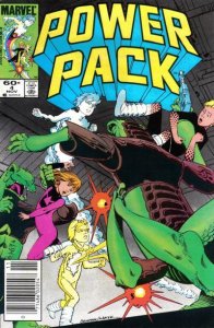 Power Pack #4 (Newsstand) VG ; Marvel | low grade comic