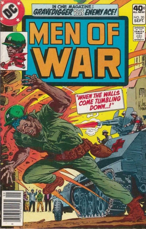 MEN OF WAR #20, VG+, Gravedigger, Enemy Ace, DC, 1977 1979 more DC in store