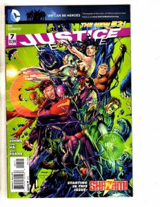 Lot Of 5 Justice League DC Comic Books # 5 6 7 8 9 1st Prints Batman Flash TW61 