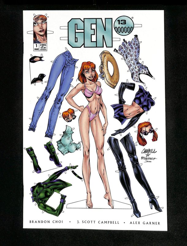 Gen 13 #1 J. Scott Campbell Variant