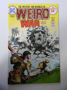 Weird War Tales #34 (1975) FN Condition 1/4 tear fc