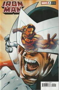 Iron Man # 9 Spider-Man Villains Variant Cover NM Marvel 