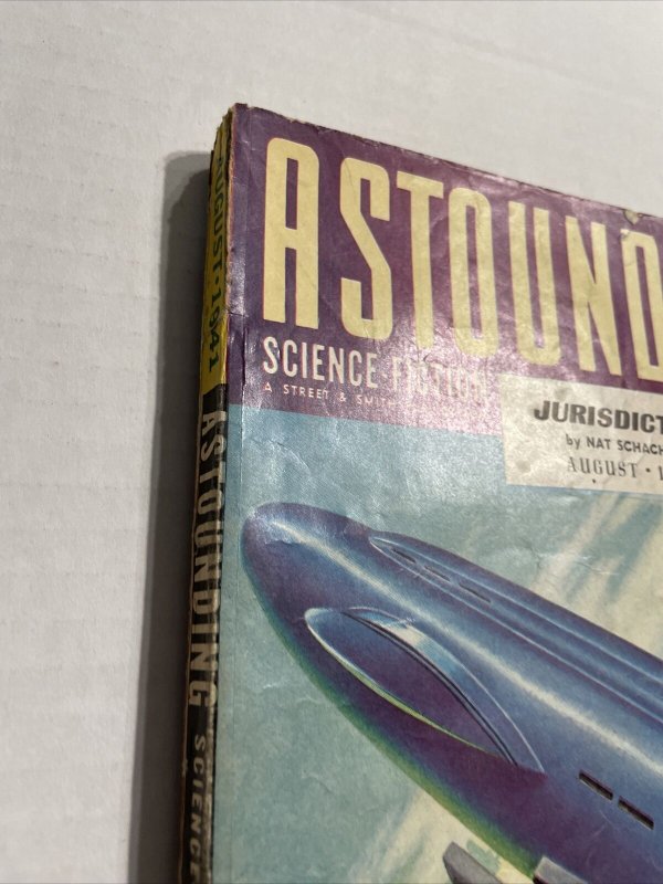 Astounding Science Fiction Pulp August 1941 Volume 27 #6 Good- ; Heinlein