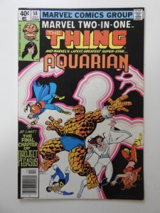 Marvel Two-in-One #58 (1979) VF- Condition!
