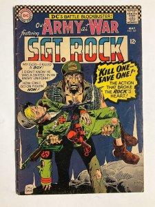 OUR ARMY AT WAR 167 FN- FINE- 5.5 DC COMICS