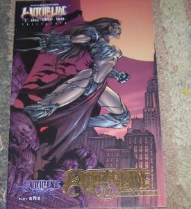 witchblade # 36 mid west gold foil rare limited edition darkness