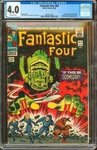 Fantastic Four #49 (1966) CGC Graded 4.0 - 1st Full Galactus!