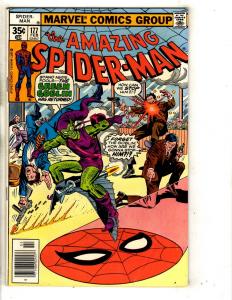 Amazing Spider-Man # 177 FN Marvel Comic Book Goblin Vulture Avengers CR56B