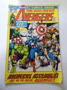 The Avengers #100 (1972) VG Condition