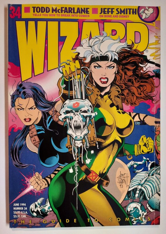 Wizard: The Comics Magazine #34 (June 1994)