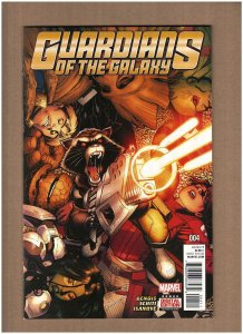 Guardians of the Galaxy #4 Marvel Comics 2016 Bendis Groot Rocket NM- 9.2