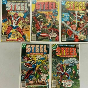 Steel set:#1-5 avg 5.0 VG/FN (1978)