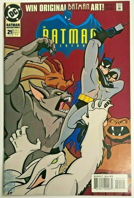 BATMAN ADVENTURES#21 VF 1994 DC COMICS