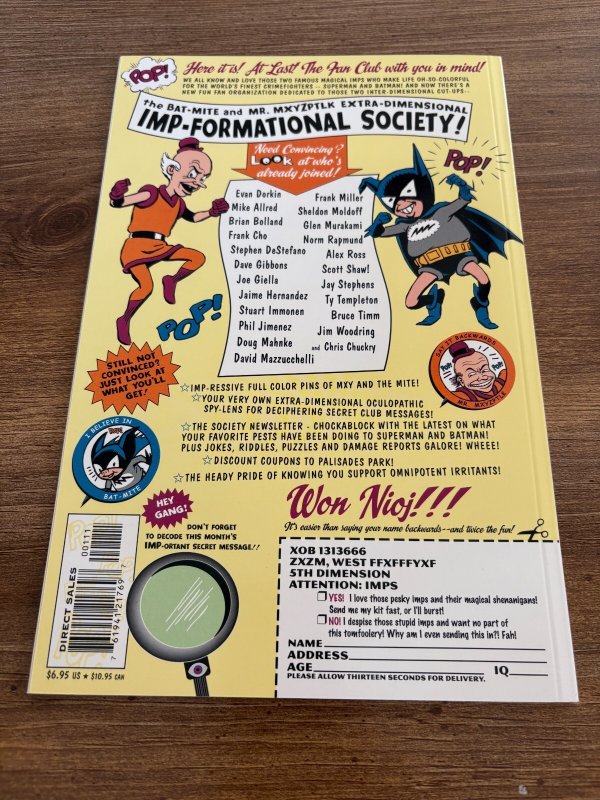 Superman & Batman World's Funnest # 1 NM DC Comic Book Graphic Novel 7 J448