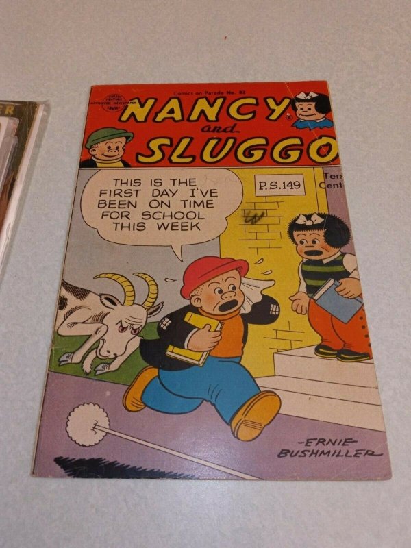 Comics On Parade Nancy And Sluggo # 82 1952 Golden age united features precode