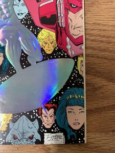 Silver Surfer #75 Newsstand (1992) Embossed Foil Cover 