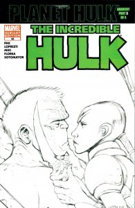 Incredible Hulk #98 Second Printing Cover (2006)