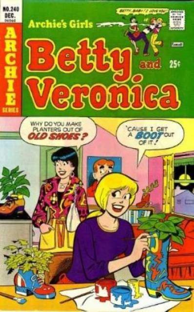 Archie's Girls: Betty and Veronica   #240, VF (Stock photo)