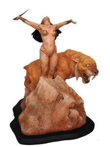 Frank Frazetta Sun Goddess Statue Limited Edition #243/2000