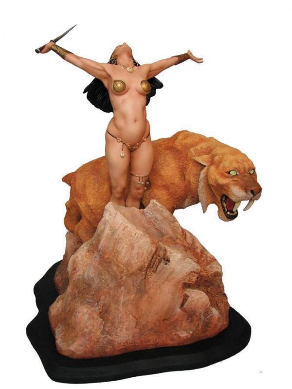 Frank Frazetta Sun Goddess Statue Limited Edition #243/2000