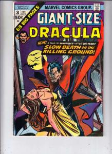Giant-Size Dracula #3 (Dec-74) VF High-Grade Dracula