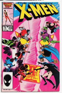The Uncanny X-Men #208 (1986) X-Men