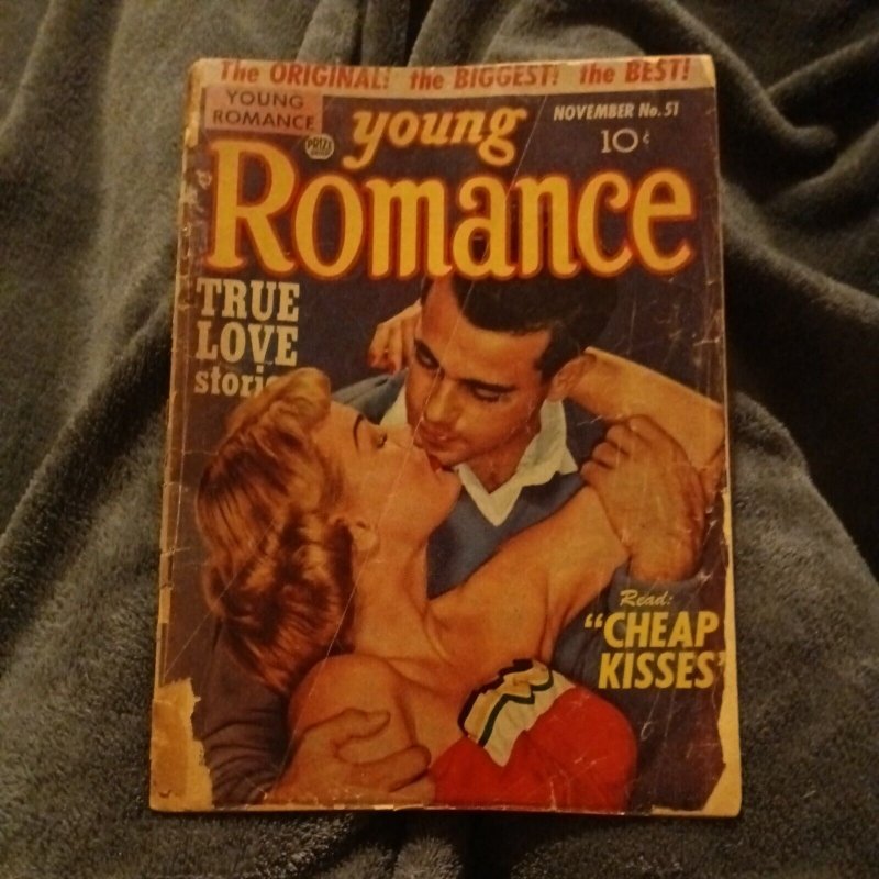 Young Romance V6, 3 (#51) Prize Comics 1952 Golden Age Jack Kirby Art Precode