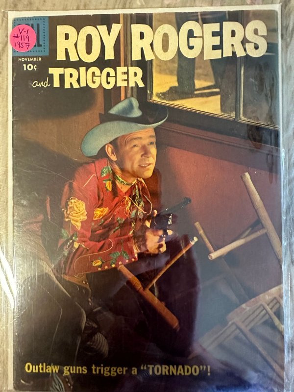 Roy Rogers and Trigger #119 (1957) FN