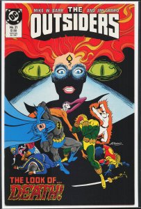 The Outsiders #21 (1987) Outsiders