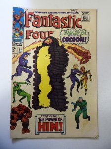 Fantastic Four #67 (1967) VG- Cond See description