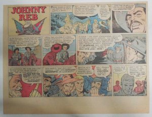 Johnny Reb Sunday by Frank Giacoia & Jack Kirby from 12/14/1958 Half Page Size!